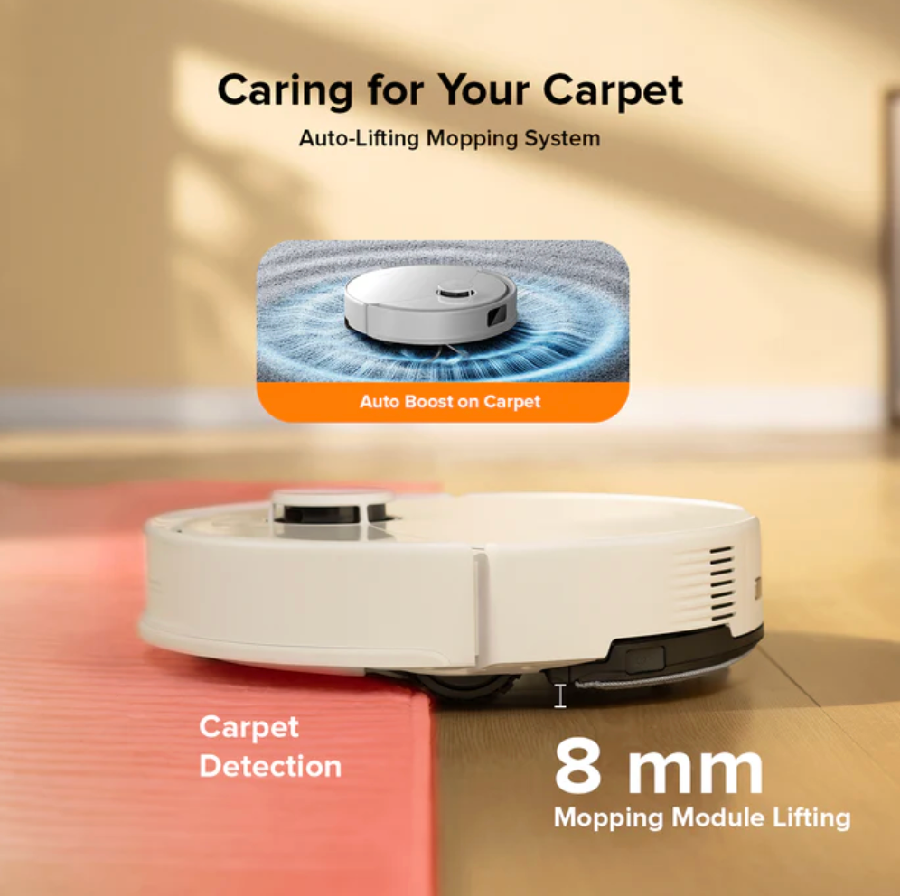 Roborock Q10 X5+ Robot Vacuum and Mop with Auto-Empty Dock